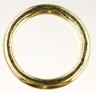 O ring brass plated