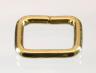 Belt keeper brass plated 1/2 inch