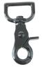 Suspender / scissor clip black