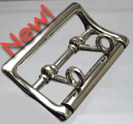 2 inch double tongue locking center bar buckle